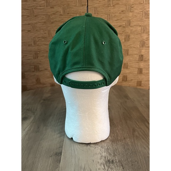 Pioneer Seed SnapBack Hat Green w/ Embroidered White Logo One Size Fits Most - Picture 3 of 5